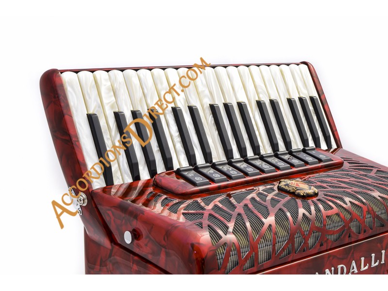 New Scandalli Air Junior 34 Key 72 Bass 4 Voice Scottish Tuned Accordion